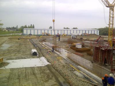 AGRIAL - Construction d'un silo de stockages - La Selle en Luitré