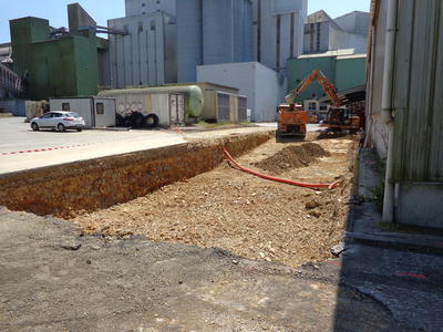 COOPERL - Création d'un quai -  Montreuil sous Pérouse