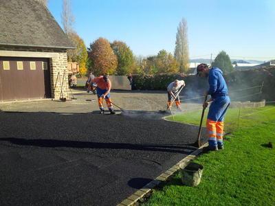 Enrobé à chaud noir